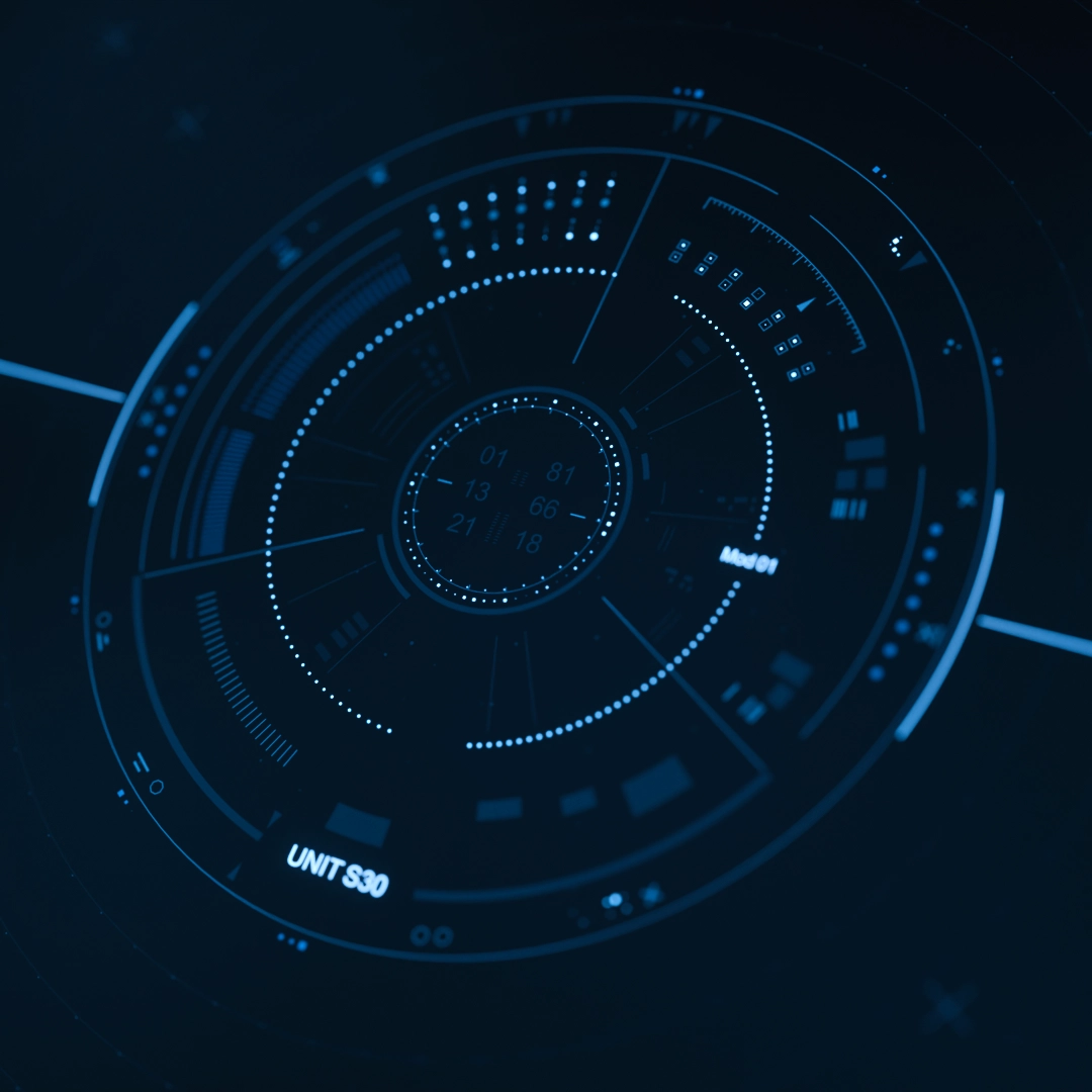 Futuristic Circular HUD